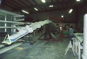 Sailplane wing repair proof loaded - Mansberger Aircraft